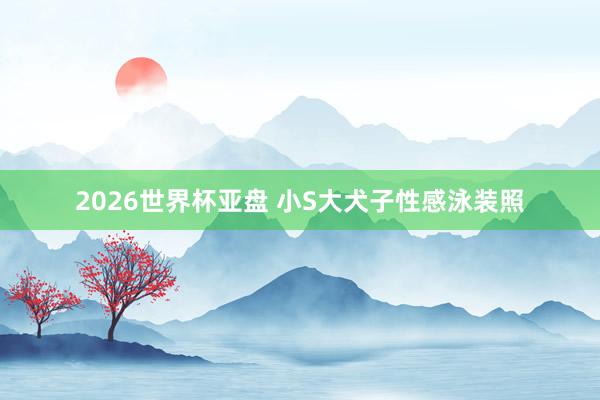 2026世界杯亚盘 小S大犬子性感泳装照